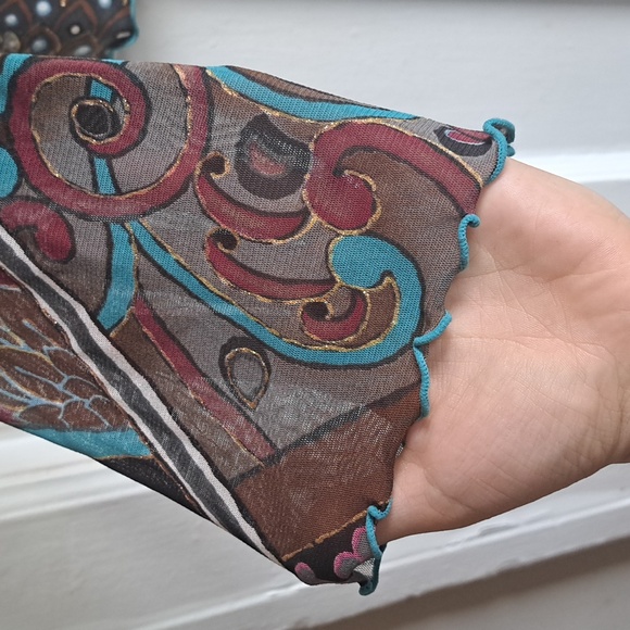 Vintage Anthropologie ANAC Turtleneck - Size M -Shabby Chic Long Sleeve… - Picture 5 of 9